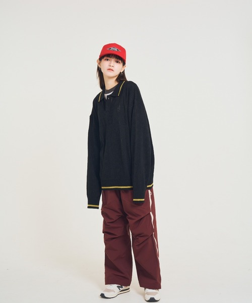 EFFECTEN（エフェクテン）の「【EFFECTEN】Stripe knit polo shirts（シャツ/ブラウス・メンズ・イエロー/ブラック・FREE）」の16枚目の写真