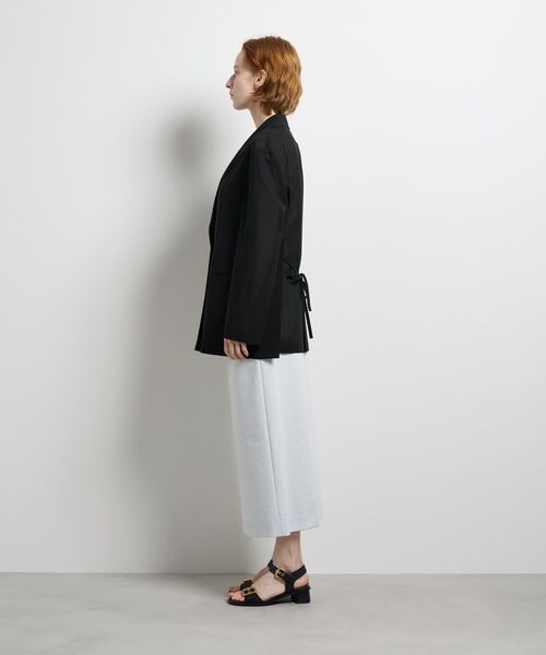 LANVIN en Bleu(ランバンオンブルー)の「シアーウールテーラードジャケット(テーラードジャケット・レディース・ブラック/ベージュ・36/38)」の16枚目の写真
