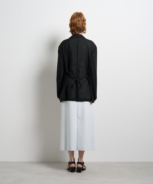 LANVIN en Bleu(ランバンオンブルー)の「シアーウールテーラードジャケット(テーラードジャケット・レディース・ブラック/ベージュ・36/38)」の17枚目の写真