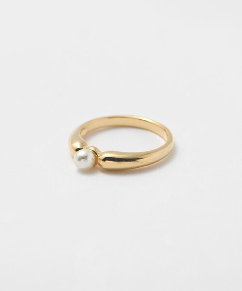 BEAUTY&YOUTH UNITED ARROWS（ビューティーアンドユースユナイテッドアローズ）の「ワン パールモチーフ リング（リング・レディース・ゴールド・11）」の5枚目の写真
