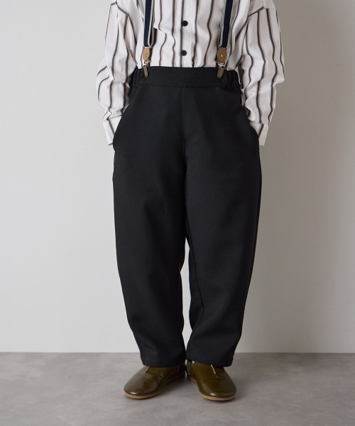 riziere（リジェール）の「カーブパンツ（スーツパンツ・キッズ・ブラック/グレー・90/150/140/130/120/110/100）」の2枚目の写真