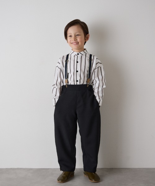 riziere（リジェール）の「カーブパンツ（スーツパンツ・キッズ・ブラック/グレー・90/150/140/130/120/110/100）」の18枚目の写真