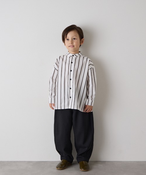 riziere（リジェール）の「カーブパンツ（スーツパンツ・キッズ・ブラック/グレー・90/150/140/130/120/110/100）」の11枚目の写真