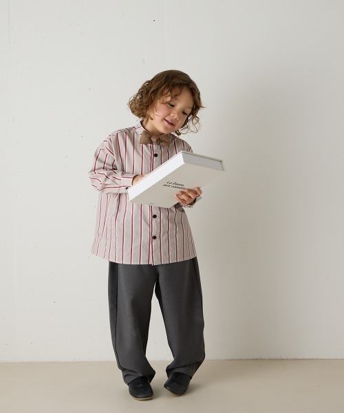 riziere（リジェール）の「カーブパンツ（スーツパンツ・キッズ・ブラック/グレー・90/150/140/130/120/110/100）」の14枚目の写真