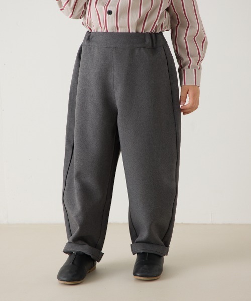 riziere（リジェール）の「カーブパンツ（スーツパンツ・キッズ・ブラック/グレー・90/150/140/130/120/110/100）」の15枚目の写真