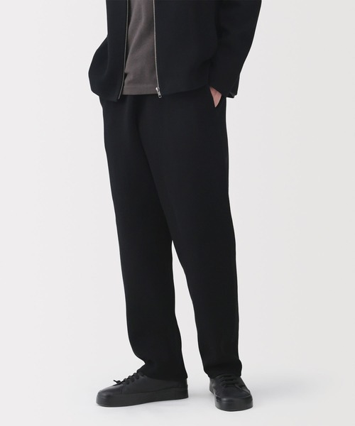 MUJI Labo（ムジラボ）の「〔MUJI Labo〕紳士　コットンミラノリブニットイージーパンツ（その他パンツ・メンズ・チャコールグレー/ブラック/ライトベージュ・M/L）」の14枚目の写真