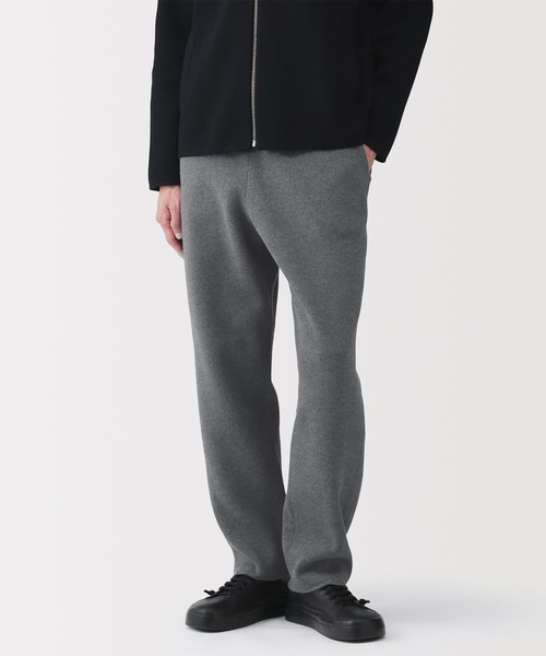 MUJI Labo（ムジラボ）の「〔MUJI Labo〕紳士　コットンミラノリブニットイージーパンツ（その他パンツ・メンズ・チャコールグレー/ブラック/ライトベージュ・M/L）」の4枚目の写真