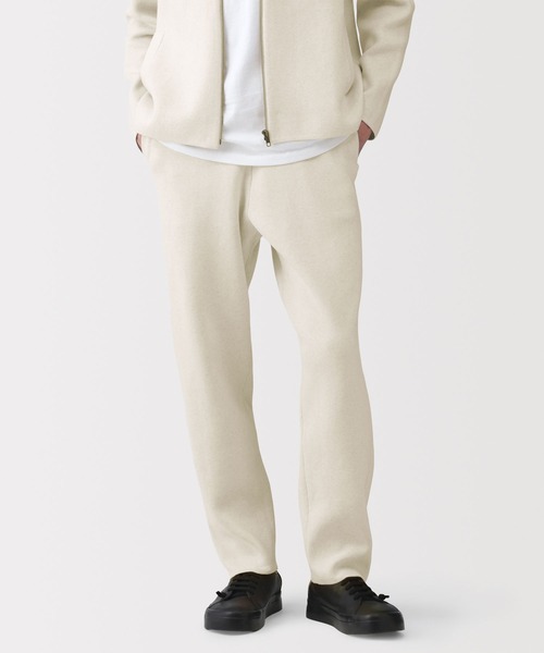 MUJI Labo（ムジラボ）の「〔MUJI Labo〕紳士　コットンミラノリブニットイージーパンツ（その他パンツ・メンズ・チャコールグレー/ブラック/ライトベージュ・M/L）」の7枚目の写真