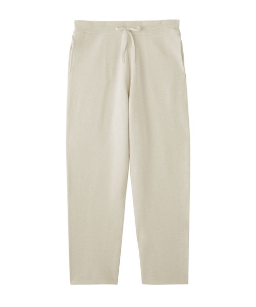 MUJI Labo（ムジラボ）の「〔MUJI Labo〕紳士　コットンミラノリブニットイージーパンツ（その他パンツ・メンズ・チャコールグレー/ブラック/ライトベージュ・M/L）」の12枚目の写真