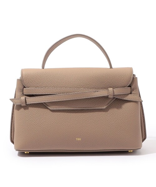 tov(トーヴ)の「TOV MIMI M バッグ(ハンドバッグ・レディース・ブラック/ベージュ・FREE)」の1枚目の写真
