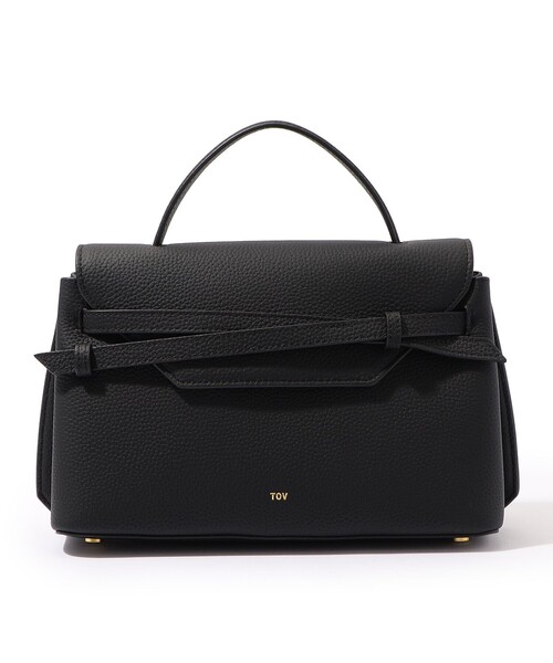 tov(トーヴ)の「TOV MIMI M バッグ(ハンドバッグ・レディース・ブラック/ベージュ・FREE)」の2枚目の写真