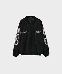 GOLD（ゴールド）の「【gold/ゴールド】WOOL MELTON ×ACETATE SOUVENIR JACKET（ブルゾン）」