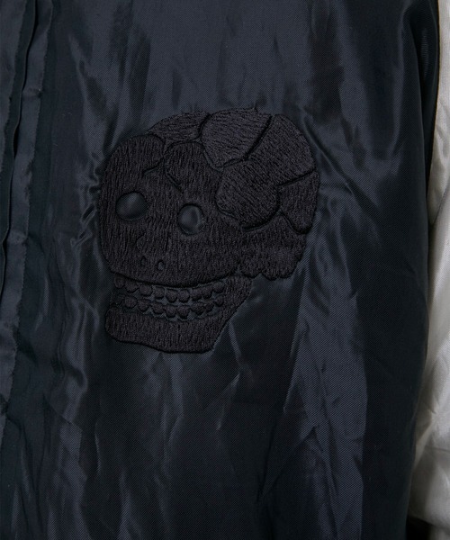 GOLD(ゴールド)の「【gold/ゴールド】WOOL MELTON ×ACETATE SOUVENIR JACKET(ブルゾン・メンズ・ブラック・S/M)」の13枚目の写真