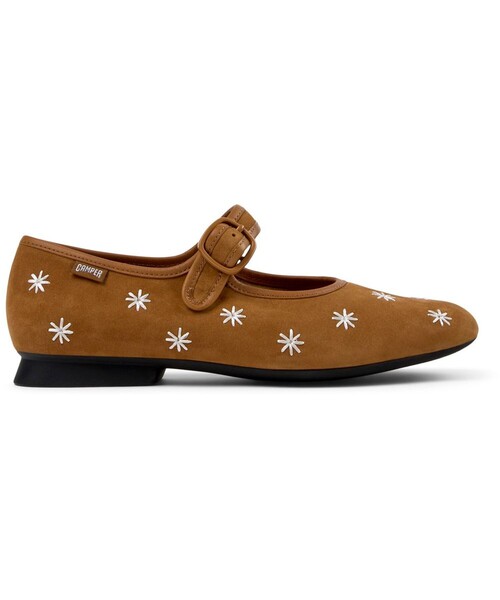 CAMPER（カンペール）の「[カンペール] CASI MYRA / カジュアルシューズ（パンプス・レディース・キャメル・25.0cm/23.0cm/23.5cm/24.0cm/22.5cm）」の4枚目の写真