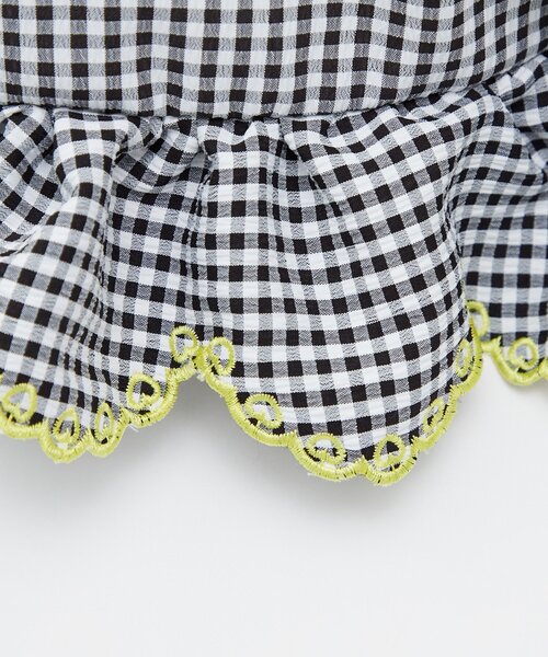 HELLO.SANFRANCISCO（ハローサンフランシスコ）の「【HELLO.SANFRANCISCO/ハローサンフランシスコ】パラコードフリルナップサック（ショルダーバッグ・レディース・ブラック/イエロー/ピンク・ONE SIZE）」の11枚目の写真