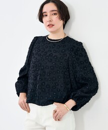 NOLLEY’S | 【KIRYU】ウォッシャブル花柄ジャガードブラウス(シャツ/ブラウス)