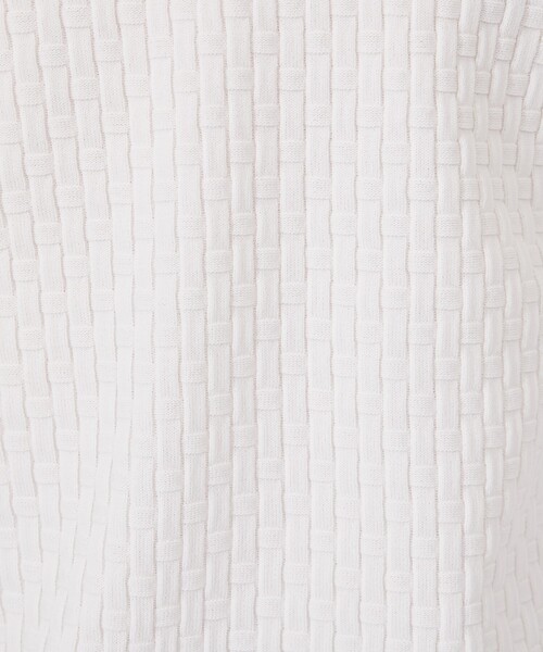 ABAHOUSE GRAY(アバハウスグレイ)の「【ハイストレッチ】ブロックチェック ジャガード クルーネックニット(ニット/セーター・メンズ・ホワイト/ブラック/ネイビー/グリーン/ライトグレー・50/48/46)」の13枚目の写真