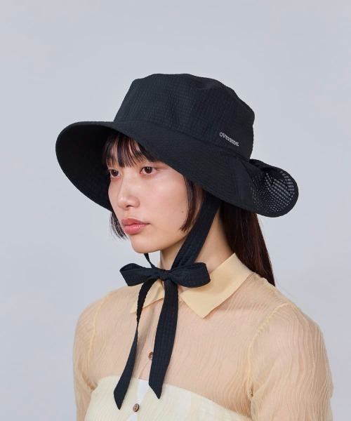 OVERRIDE（オーバーライド）の「OVERRIDE  HEATLOCK SNAP ROLLHAT SGP / オーバーライド（ハット・レディース・ブラック/グリーン/ブラック系・58cm）」の17枚目の写真