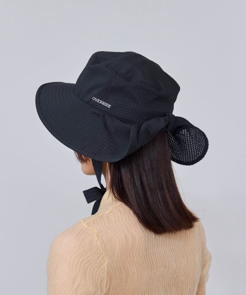 OVERRIDE（オーバーライド）の「OVERRIDE  HEATLOCK SNAP ROLLHAT SGP / オーバーライド（ハット・レディース・ブラック/グリーン/ブラック系・58cm）」の18枚目の写真