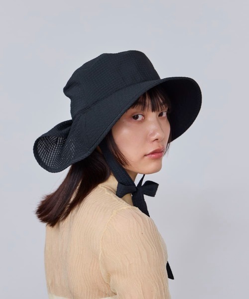 OVERRIDE（オーバーライド）の「OVERRIDE  HEATLOCK SNAP ROLLHAT SGP / オーバーライド（ハット・レディース・ブラック/グリーン/ブラック系・58cm）」の20枚目の写真