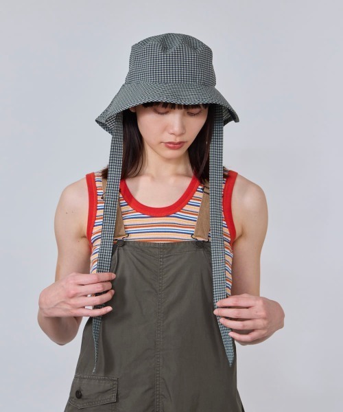 OVERRIDE（オーバーライド）の「OVERRIDE  HEATLOCK SNAP ROLLHAT SGP / オーバーライド（ハット・レディース・ブラック/グリーン/ブラック系・58cm）」の13枚目の写真