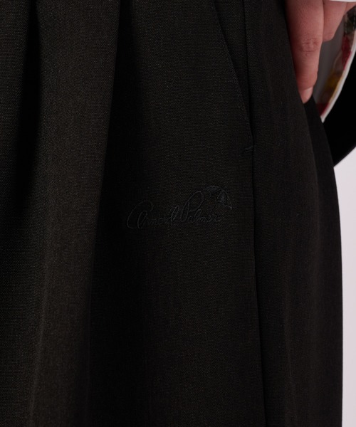 Arnold Palmer(アーノルドパーマー)の「タックワイド クロップドパンツ(その他パンツ・レディース・ブラック/ミント/ベージュ・S/M/L)」の16枚目の写真