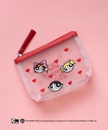 archives（アルシーヴ）の「パワーパフガールズ刺繍チュールポーチ（チャーム）」