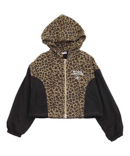 ANAP GiRL(アナップガール)の「キリカエ配色ブルゾン(ブルゾン・キッズ・ブルー/ベージュ・XS/S/M)」の16枚目の写真