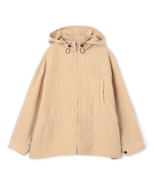 UNFILO(アンフィーロ)の「ドロスト フーディブルゾン(ブルゾン・レディース・ベージュ系/カーキ系・X-LARGE)」の14枚目の写真