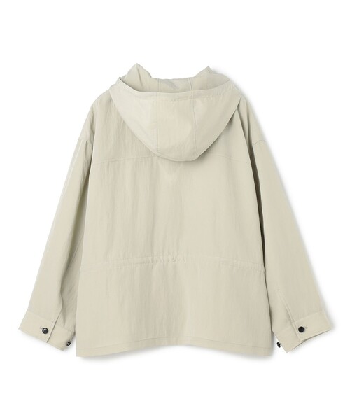UNFILO(アンフィーロ)の「ドロスト フーディブルゾン(ブルゾン・レディース・ベージュ系/カーキ系・X-LARGE)」の16枚目の写真