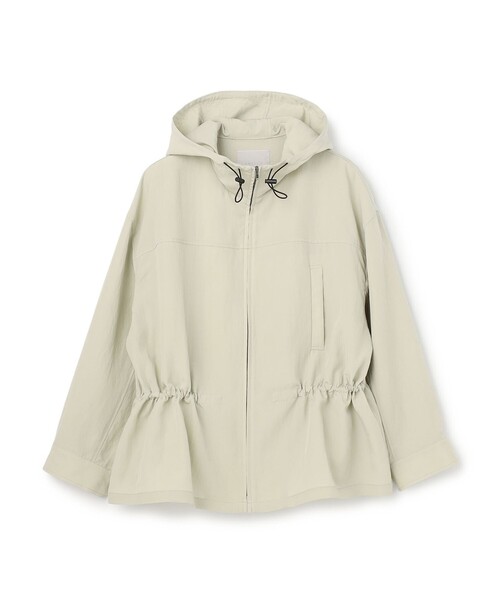 UNFILO(アンフィーロ)の「ドロスト フーディブルゾン(ブルゾン・レディース・ベージュ系/カーキ系・X-LARGE)」の21枚目の写真