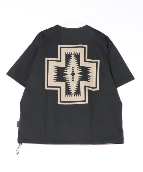 PENDLETON(ペンドルトン)の「PENDLETON Back print Tee(Tシャツ/カットソー・メンズ・ブルー/ブラック/ホワイト・L/M)」の4枚目の写真