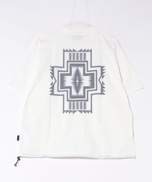 PENDLETON(ペンドルトン)の「PENDLETON Back print Tee(Tシャツ/カットソー・メンズ・ブルー/ブラック/ホワイト・L/M)」の5枚目の写真