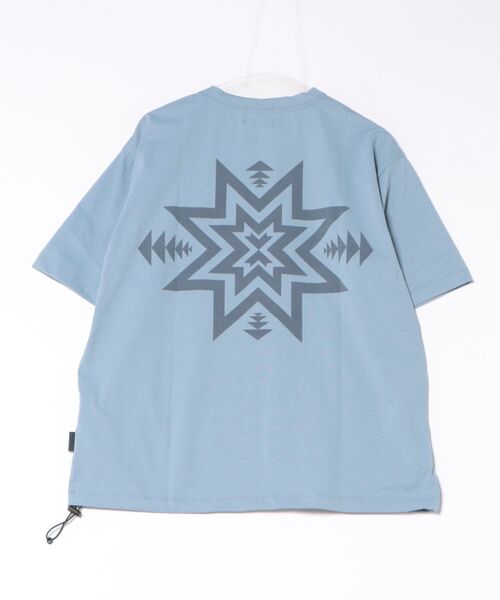 PENDLETON(ペンドルトン)の「PENDLETON Back print Tee(Tシャツ/カットソー・メンズ・ブルー/ブラック/ホワイト・L/M)」の6枚目の写真