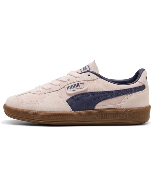 PUMA（プーマ）の「PUMA プーマ ユニセックス パレルモ スニーカー（スニーカー・メンズ・プラム/シルバー系その他/ホワイト×ブルー/ホワイト×エメラルドグリーン/ピンク系その他/ホワイト系・27.5cm/23.5cm/22.0cm/25.0cm/22.5cm/23.0cm/28.0cm/28.5cm/27.0cm/25.5cm/26.0cm/26.5cm/29.0cm/24.0cm/24.5cm/30.0cm）」の2枚目の写真