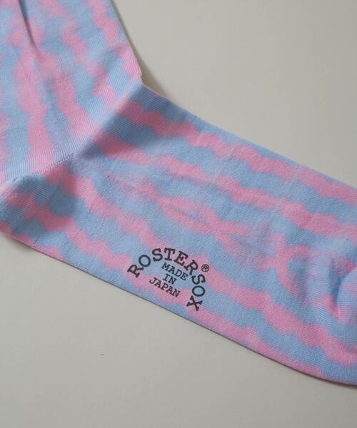 ROSTER SOX（ロスターソックス）の「ROSTER SOX/AVANT GARDE（ソックス/靴下・メンズ・イエロー/ピンク・25-27）」の11枚目の写真
