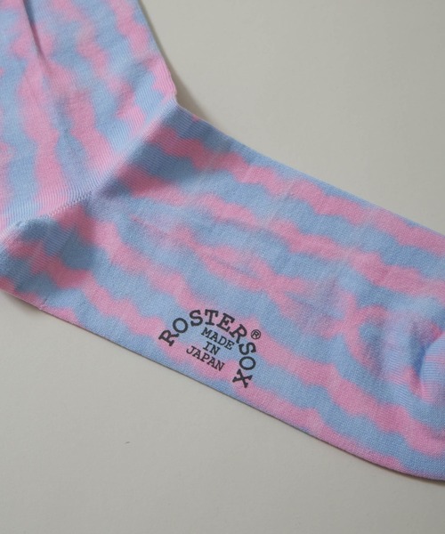 ROSTER SOX（ロスターソックス）の「ROSTER SOX/AVANT GARDE（ソックス/靴下・メンズ・イエロー/ピンク・25-27）」の7枚目の写真