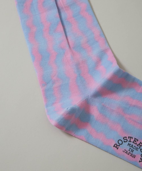 ROSTER SOX（ロスターソックス）の「ROSTER SOX/AVANT GARDE（ソックス/靴下・メンズ・イエロー/ピンク・25-27）」の8枚目の写真