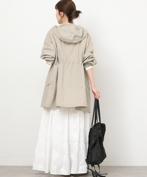 JOURNAL STANDARD relume（ジャーナルスタンダード　レリューム）の「3Dシフリティアードスカート（スカート・レディース・ホワイト/ブラック・FREE）」の12枚目の写真