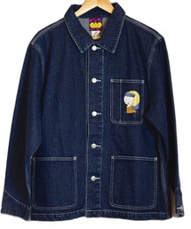 KawaeKayo（カワエカヨ）の「プリントデニムジャケット（デニムジャケット）」