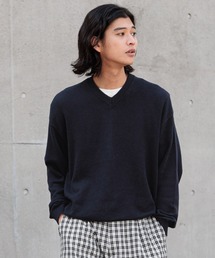 RAGEBLUE | Ensemble Highgage Vneck knit アンサンブルVネックニット(ニット/セーター)