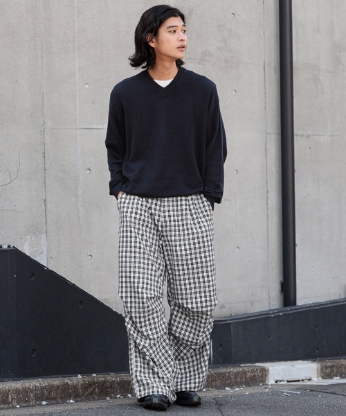 RAGEBLUE（レイジブルー）の「Ensemble Highgage Vneck knit アンサンブルVネックニット（ニット/セーター・メンズ・ネイビー/イエロー・LARGE/MEDIUM）」の20枚目の写真