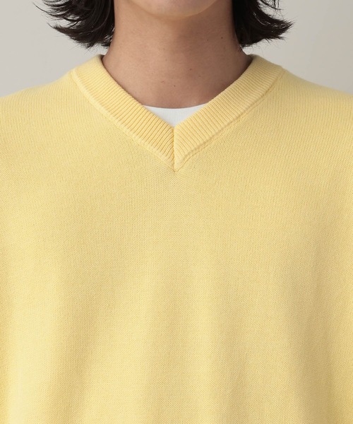 RAGEBLUE（レイジブルー）の「Ensemble Highgage Vneck knit アンサンブルVネックニット（ニット/セーター・メンズ・ネイビー/イエロー・LARGE/MEDIUM）」の16枚目の写真