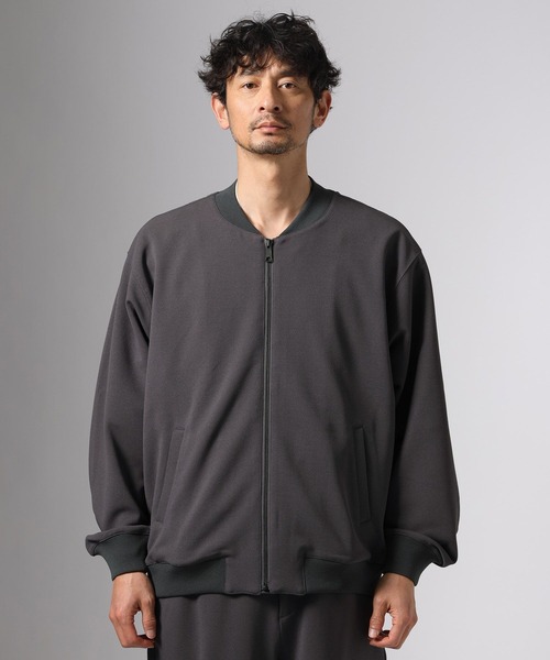 BAYFLOW（ベイフロー）の「［セットアップ可］アーバンライトブルゾン【ストレッチ】（テーラードジャケット・メンズ・ブラック/チャコール・MEDIUM/LARGE）」の9枚目の写真