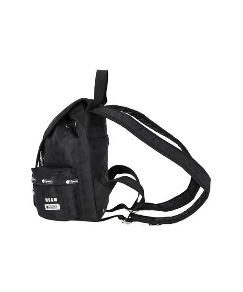 MSGM(エムエスジーエム)の「【MSGM×LeSportsac】TheMwave Jaquard Voyager Backpack(バックパック/リュック・レディース・ブラック・ONE SIZE)」の3枚目の写真