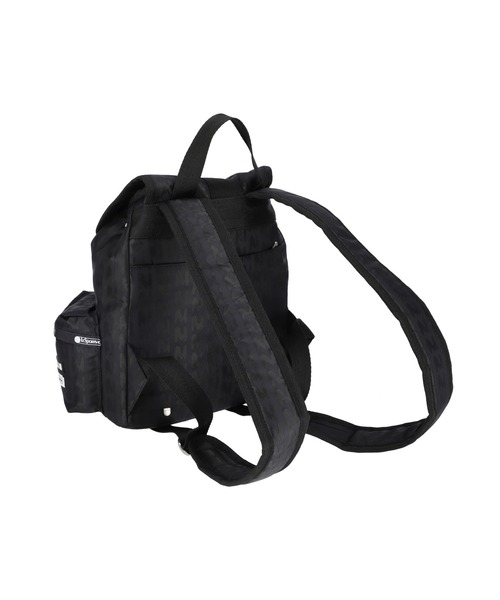 MSGM(エムエスジーエム)の「【MSGM×LeSportsac】TheMwave Jaquard Voyager Backpack(バックパック/リュック・レディース・ブラック・ONE SIZE)」の4枚目の写真