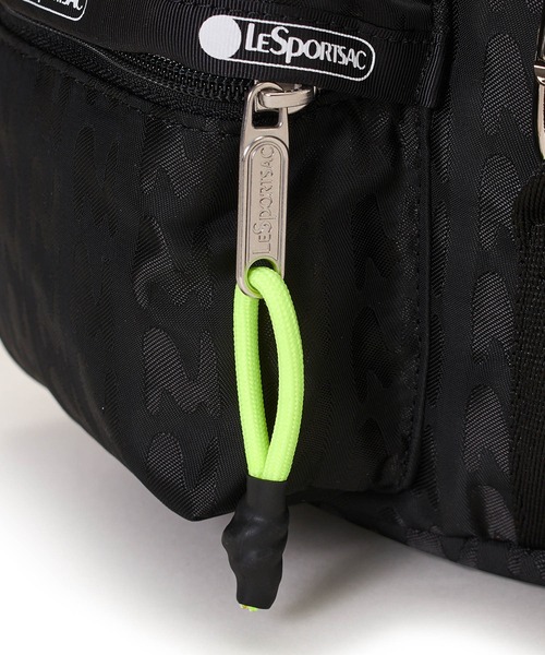 MSGM(エムエスジーエム)の「【MSGM×LeSportsac】TheMwave Jaquard Voyager Backpack(バックパック/リュック・レディース・ブラック・ONE SIZE)」の7枚目の写真