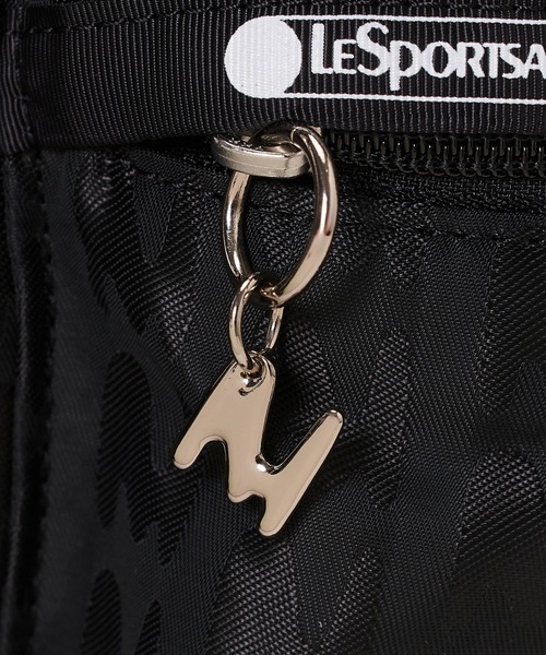MSGM(エムエスジーエム)の「【MSGM×LeSportsac】TheMwave Jaquard Voyager Backpack(バックパック/リュック・レディース・ブラック・ONE SIZE)」の8枚目の写真