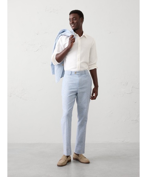 セール】BANANA REPUBLIC FACTORY STORE テーラードフィット リネン