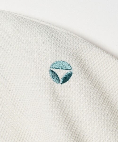 TaylorMade（テーラーメイド）の「＜TaylorMade＞HERITAGE-90 COLLECTION/ユニセックス クラシックロゴ オープンカラー ポロシャツ ストレッチ UV 吸水速乾（ポロシャツ・メンズ・オフホワイト/ブラック/ライトブルー・XL/L/S/M/XS）」の15枚目の写真